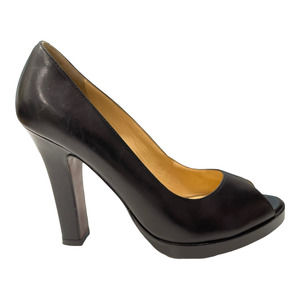 Cole Haan Black Tonya Open Toe Pump Size 8.5